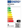 Suspended LED emergency exit light with PVC legend, 2W, 3h (Optonica 7204)