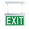 Suspended LED emergency exit light with PVC legend, 2W, 3h (Optonica 7204)