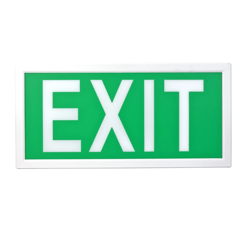 LED emergency exit light with PVC legend, 3W, 3h (Optonica 7207)