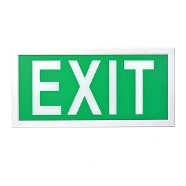 LED emergency exit light with PVC legend, 3W, 3h (Optonica 7207)