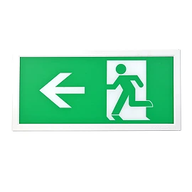 LED emergency exit light with PVC legend, 3W, 3h (Optonica 7207)