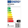 Recessed LED emergency light, 3W, 120lm, 3h (Optonica 7210)