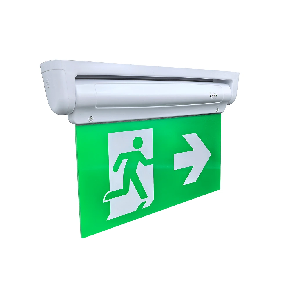 Ceiling-mounted LED emergency exit light, 3W, 150lm, 6000K (Optonica 7224)