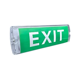 Wall-mounted LED emergency exit light, 5W, 320lm, 6000K (Optonica 7225)