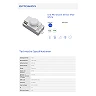 Microwave motion sensor IP20 5.8GHz 180°/300° (Optonica 7315)