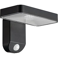 Solar LED wall light 9W 400lm 3000K IP44 dark grey (Optonica 9347)