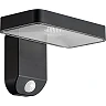 Solar LED wall light 9W 400lm 3000K IP44 dark grey (Optonica 9347)