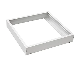 Surface-mount frame for LED panel, 300×300mm, white (Optonica 9571)