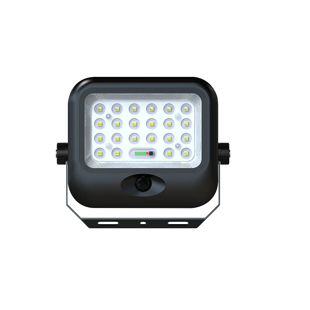 LED Solar Floodlight IP65 with Sensor & Remote, 3CCT, 8W