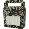 Portable solar speaker lamp, Bluetooth, 3.5 W, 380/130 lm, IP44, camouflage (Optonica)