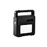 Portable solar speaker lamp, Bluetooth, 3.5 W, 380/130 lm, IP44, black (Optonica)
