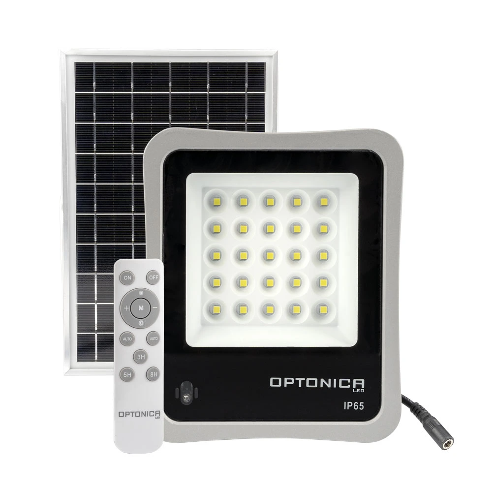 500Lm Solar Power LED Floodlight with Remote Control