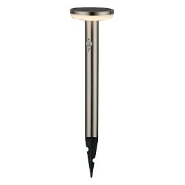 Solar LED Lawn light with motion sensor, 4.4W, 600Lm, 3000K