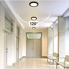 LED Multi-Fit Downlight 10–18W CCT/Power Selectable Black