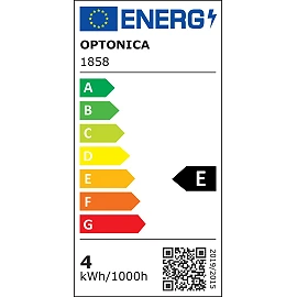 LED Filament Bulb A60 E27 4W 4500K 470lm (OPTONICA)