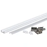 Aluminium Profile for LED Strip H6mm 2m White (OPTONICA)