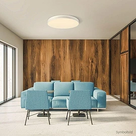 LED Ceiling Light Round 54W 3000K 4050lm White (OPTONICA)