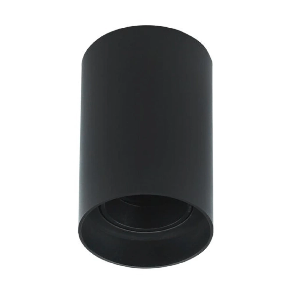 Ceiling surface light, black or white, 1x GU10, Optionica, 2001-2002
