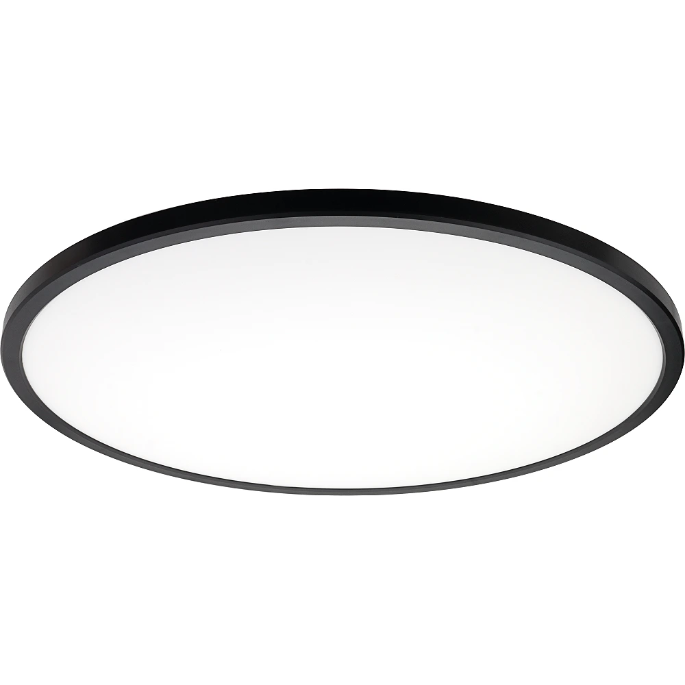 LED ceiling light, black body, CCT+RGB, 32W, 2560 lm, 120° – dimmable (Optonica)