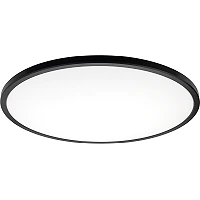 LED ceiling light, black body, CCT+RGB, 32W, 2560 lm, 120° – dimmable (Optonica)
