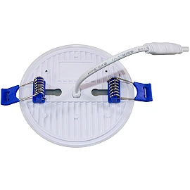 Iebūvējams LED mini panelis, apaļš, 9W, 3CCT, Ø100 (izgr. Ø75), IP20 (Optonica)
