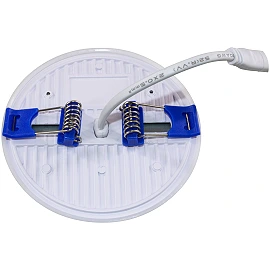 Iebūvējams LED mini panelis, apaļš, 9W, 3CCT, Ø100 (izgr. Ø75), IP20 (Optonica)