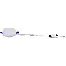 Iebūvējams LED mini panelis, apaļš, 9W, 3CCT, Ø100 (izgr. Ø75), IP20 (Optonica)