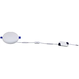LED plānais mini panelis apaļš 18W, 3CCT, RA≥80