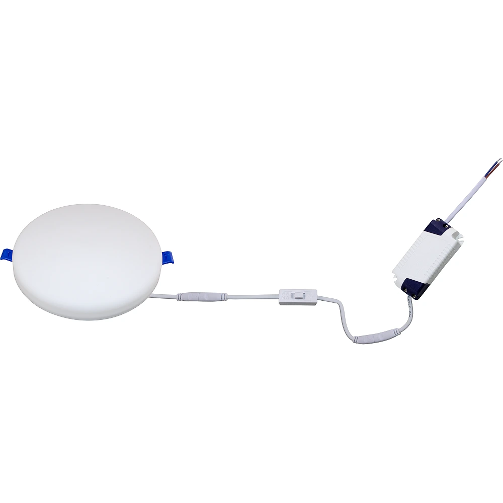 LED plānais mini panelis apaļš 24W, 3CCT, RA≥80
