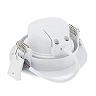 Iebūvējams 7W LED gaismeklis, 2700K, 525 lm, 50°, Ø90×40 mm – rotējams (Optonica)