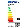 Iebūvējams 7W LED gaismeklis, 2700K, 525 lm, 50°, Ø90×40 mm – rotējams (Optonica)
