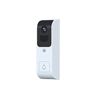 4 MP Wi‑Fi battery video doorbell, IP65 (Optonica)