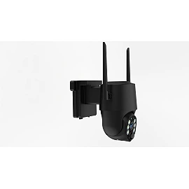 4 MP Wi‑Fi solar battery IP camera, IP65, black (Optonica)