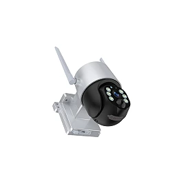 4 MP Wi‑Fi solar battery IP camera, IP65, white (Optonica)