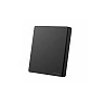Kinetic switch set with 1-gang remote switch and controller, black, 433MHz, IP44/IP20 (Optonica)