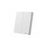 Kinetic switch set with 2-gang remote switch and controller, white, 433MHz, IP44/IP20 (Optonica)