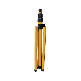 Telescopic floodlight tripod with crossbar, yellow, 64–157 cm (Optonica 6687)