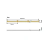 COB LED strip 24V 10W/m 900lm/m 4000K IP20, 1 m (Optonica 4942)