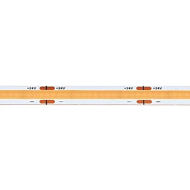 LED COB strip 24V, 12W/m, 1100lm/m, 3000K, CRI90, 512LED/m, IP20 (OPTONICA)