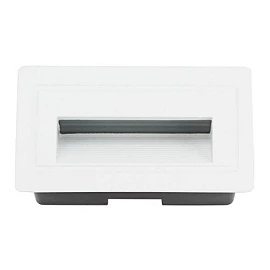 LED step light 3W, 180lm, 3000K, IP65, white (Optonica 7549)