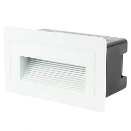 LED step light 3W, 180lm, 3000K, IP65, white (Optonica 7549)