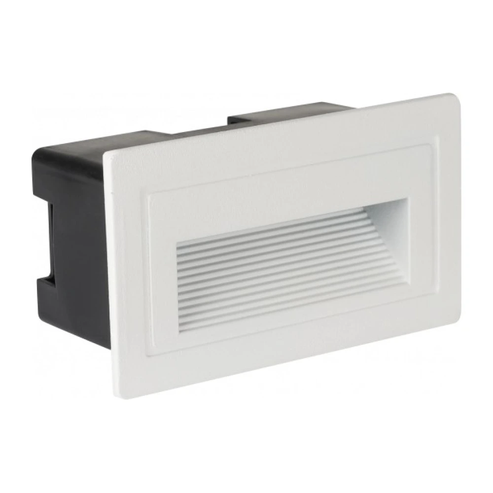 LED step light 3W, 180lm, 3000K, IP65, white (Optonica 7549)