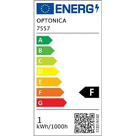 LED step light 1W, 80lm, 3000K, IP20, grey with PIR sensor (Optonica 7557)
