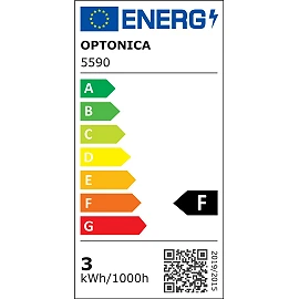 LED T5 light with switch button 3.4W 3000K 300 lm 33 cm IP20 (OPTONICA)