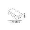 LED barošanas bloks 36W 12V 3A, plastmasas, IP20 (Optonica)