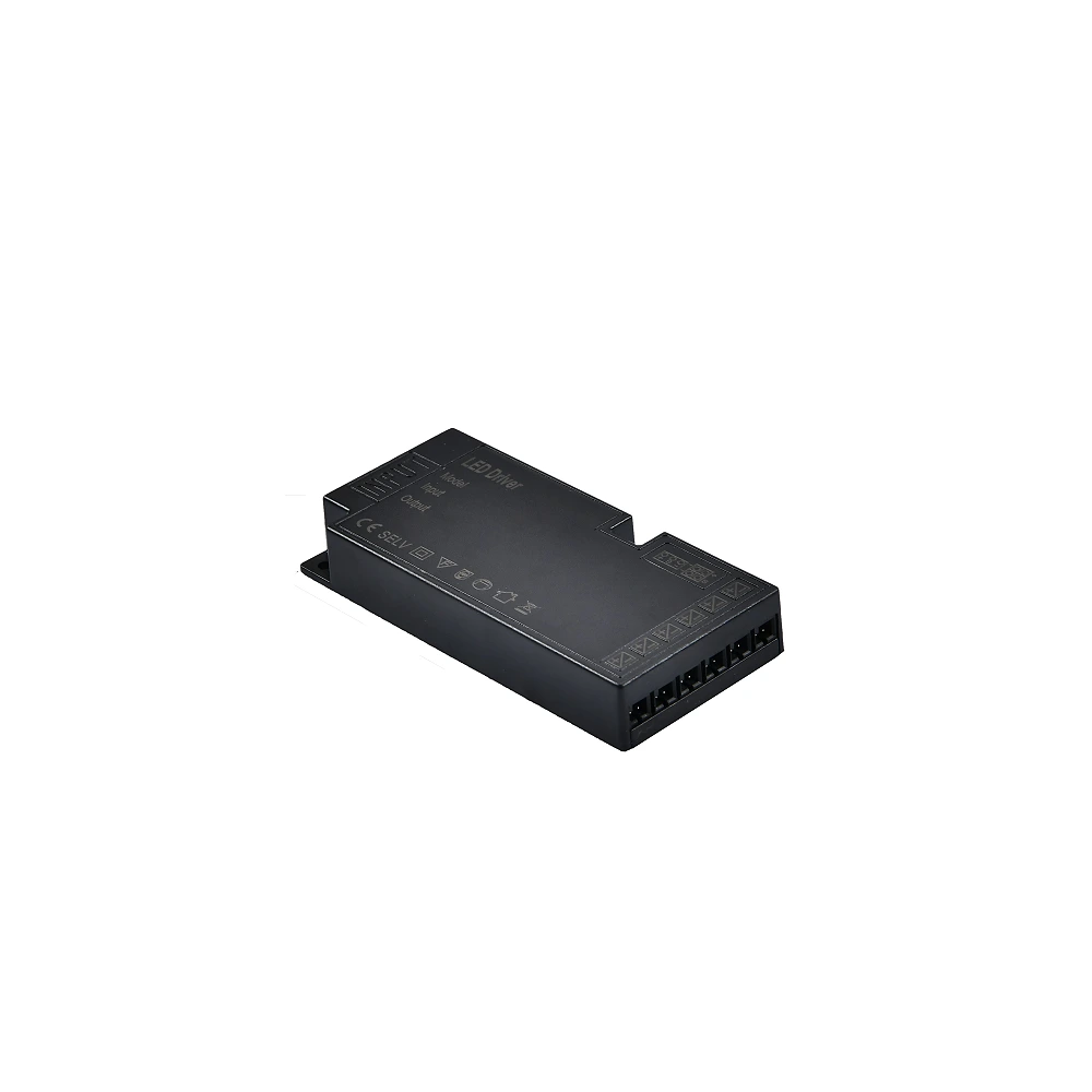 Īpaši plāns LED barošanas bloks 24W 12V 2A, plastmasas, IP20 (Optonica)