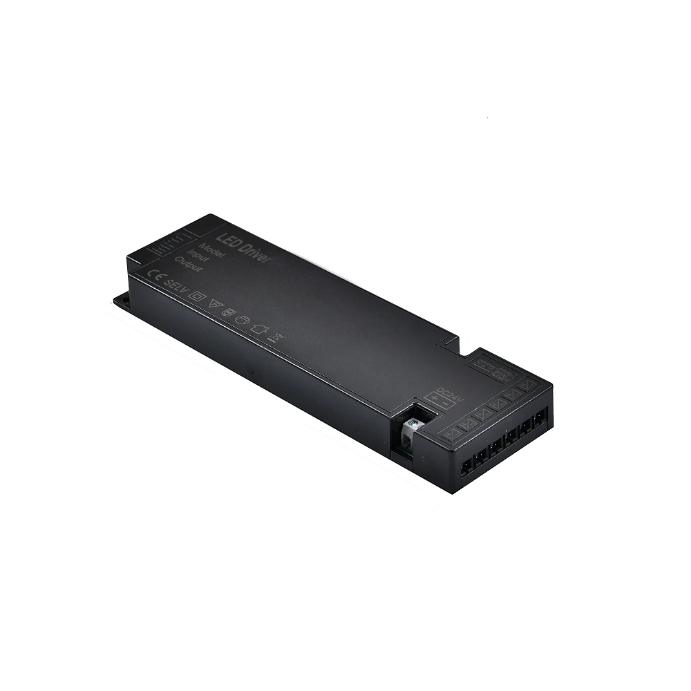 Īpaši plāns LED barošanas bloks 100W 12V 8.3A, plastmasas, IP20 (Optonica)
