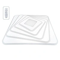 120W, 9000Lm, LED Griestu lampa 3000-6000K ar pārslēdzamu gaismas toni + pults