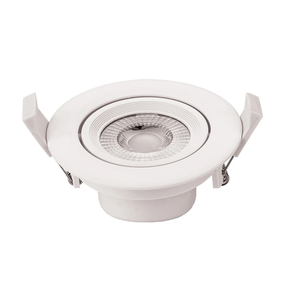 5W LED gaismeklis, iebūvējams griestos, 375Lm