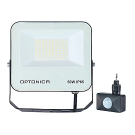 LED SMD Floodlight 50W CCT IP65 Black Body (OPTONICA)